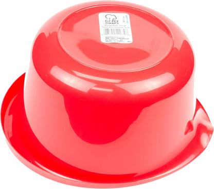 Chef Craft Select Plastic Mixing Bowl, .9 Quart Capacity, Blue