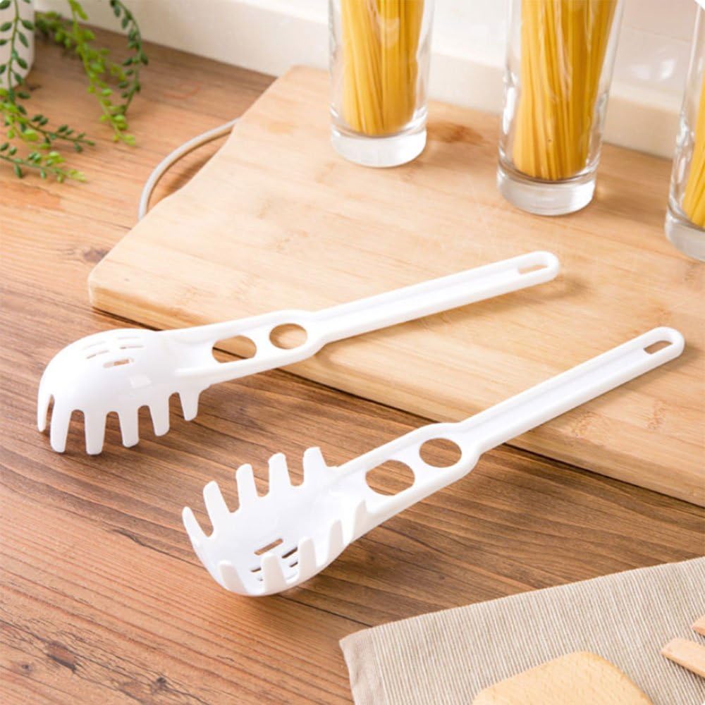 Daycount® Spaghetti Server Measuring Tool Noodle Serving Spoon Egg Yolks separator Drains, Plastic Multipurpose Kitchen Utensils