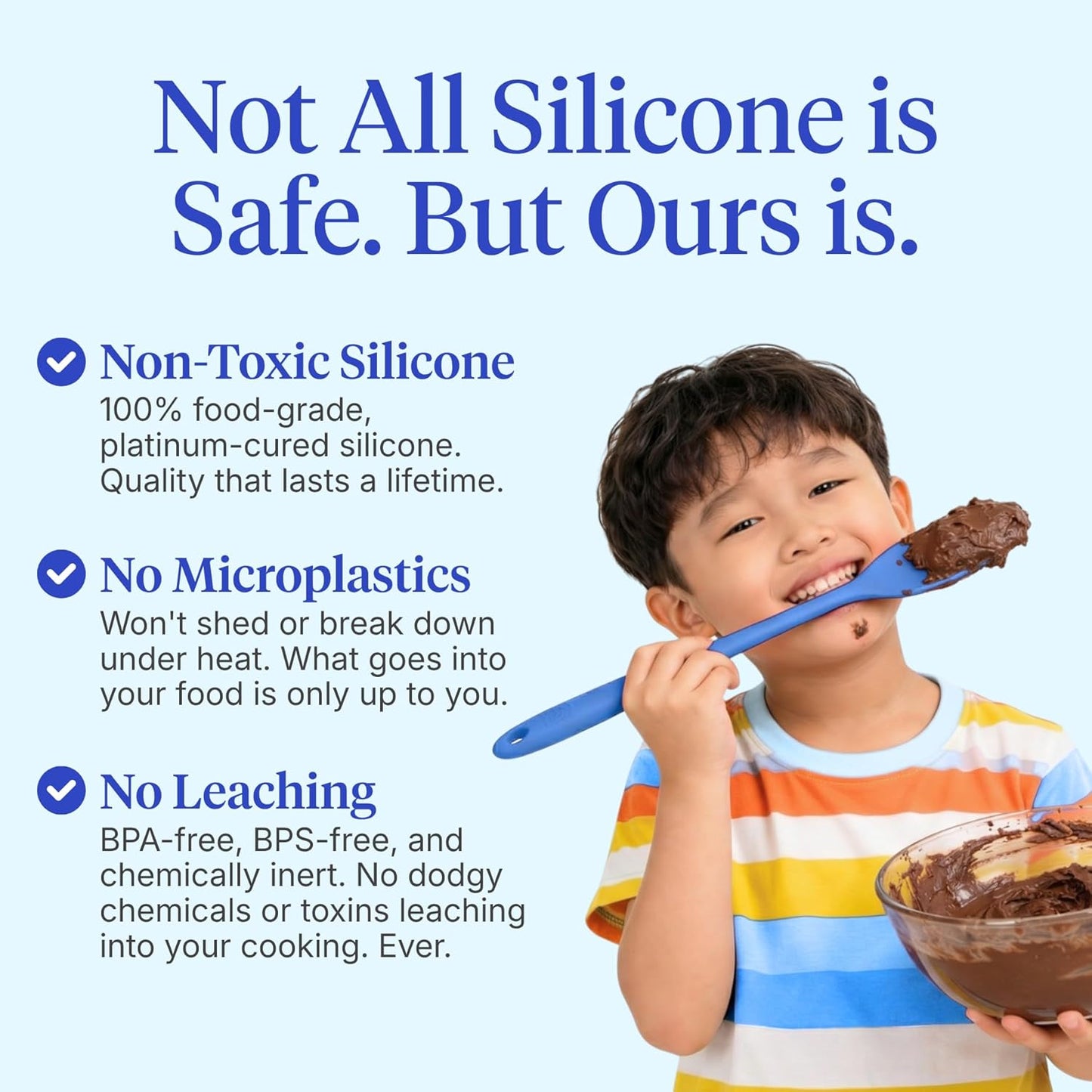 GIR 5-Piece Silicone Kitchen Utensils Set, Non-Toxic Cooking Utensils for Cooking and Baking, Heat Resistant, Food Grade, Dishwasher Safe Rubber Spatula, Ladle, Spoon - Charcoal