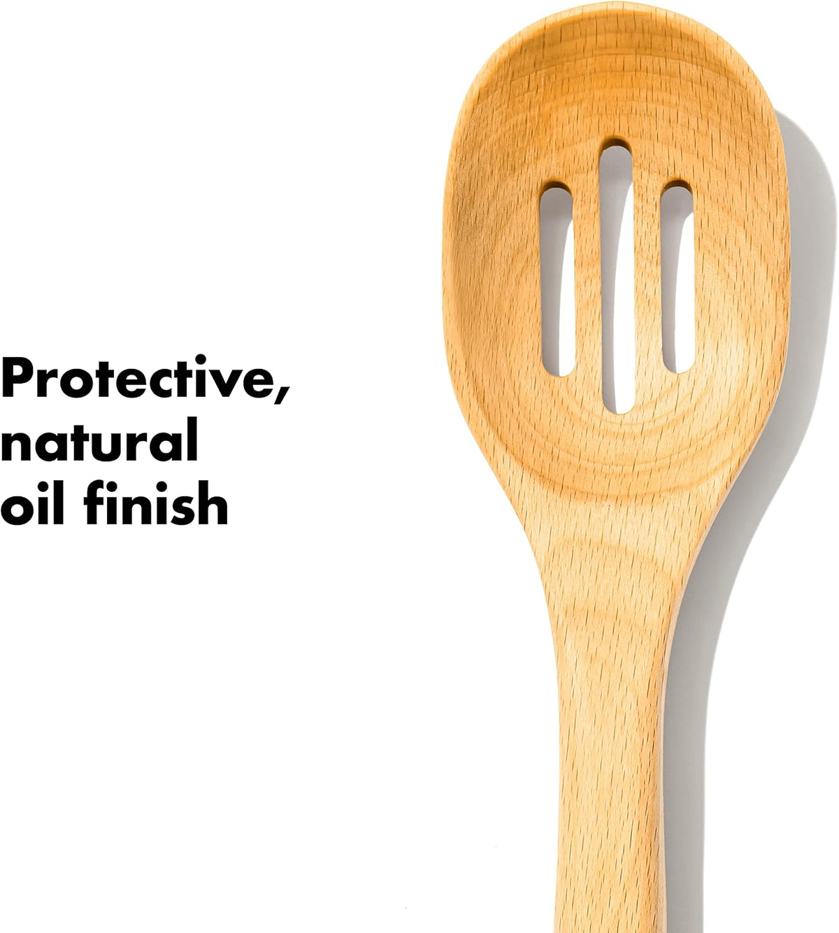 OXO Good Grips Large Wooden Slotted Spoon