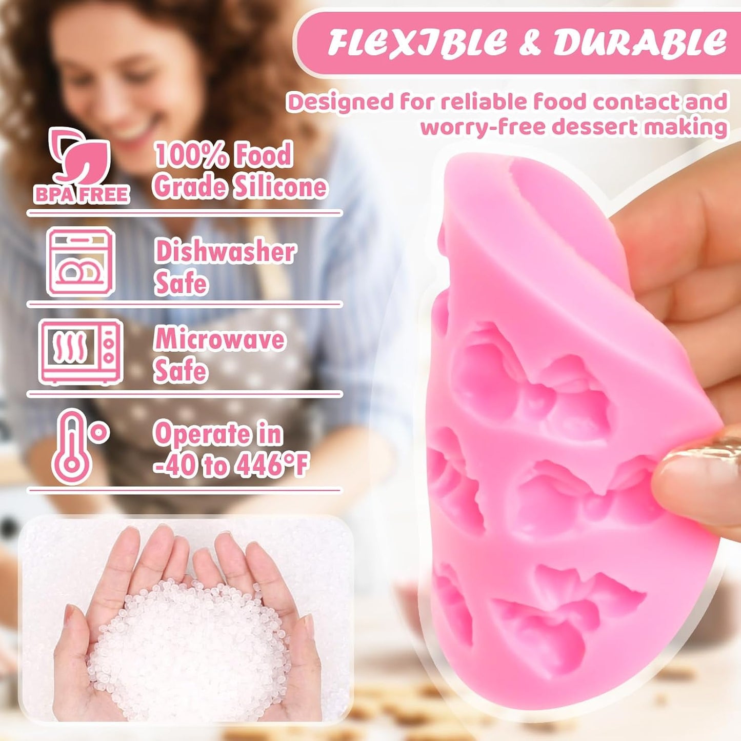 HKNMTT Silicone Muffin Pan for Baking, Cupcake Egg bites Brownie Mold 12 Cup Regular Size, Oven Safe BPA Free kitchen Appliances