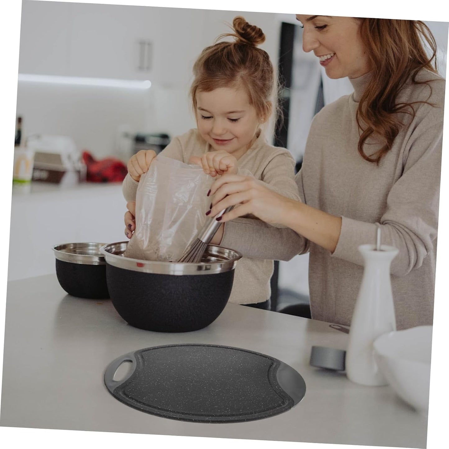 Kitchen Chopping Board Non-slip Cutting Mat for Outdoor Indoor Use Heat-resistant Pp Material for Meat and Fruit Preparation Easy to Clean and Dishwasher Safe