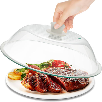OEC Lighter Weight Tempered Glass Microwave Splatter Cover - 11.5 inch