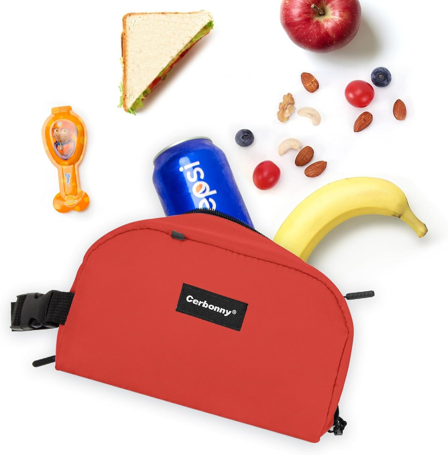 Cerbonny Freezable Cooler Bag for Work/School Travel - Mini Insulated Bag Fit For Yogurt
