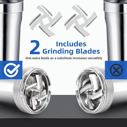 Sinyder Electric Meat Grinder, 3000W Max Stainless Steel with Meat Claws