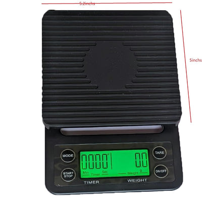 Espresso Coffee Scale with Timer
