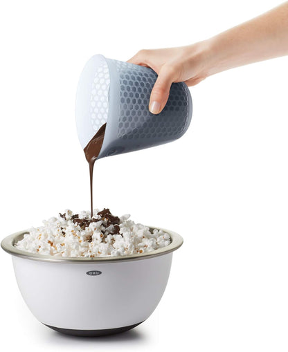 OXO Good Grips 3 Piece Squeeze & Pour Silicone Measuring Cup Set