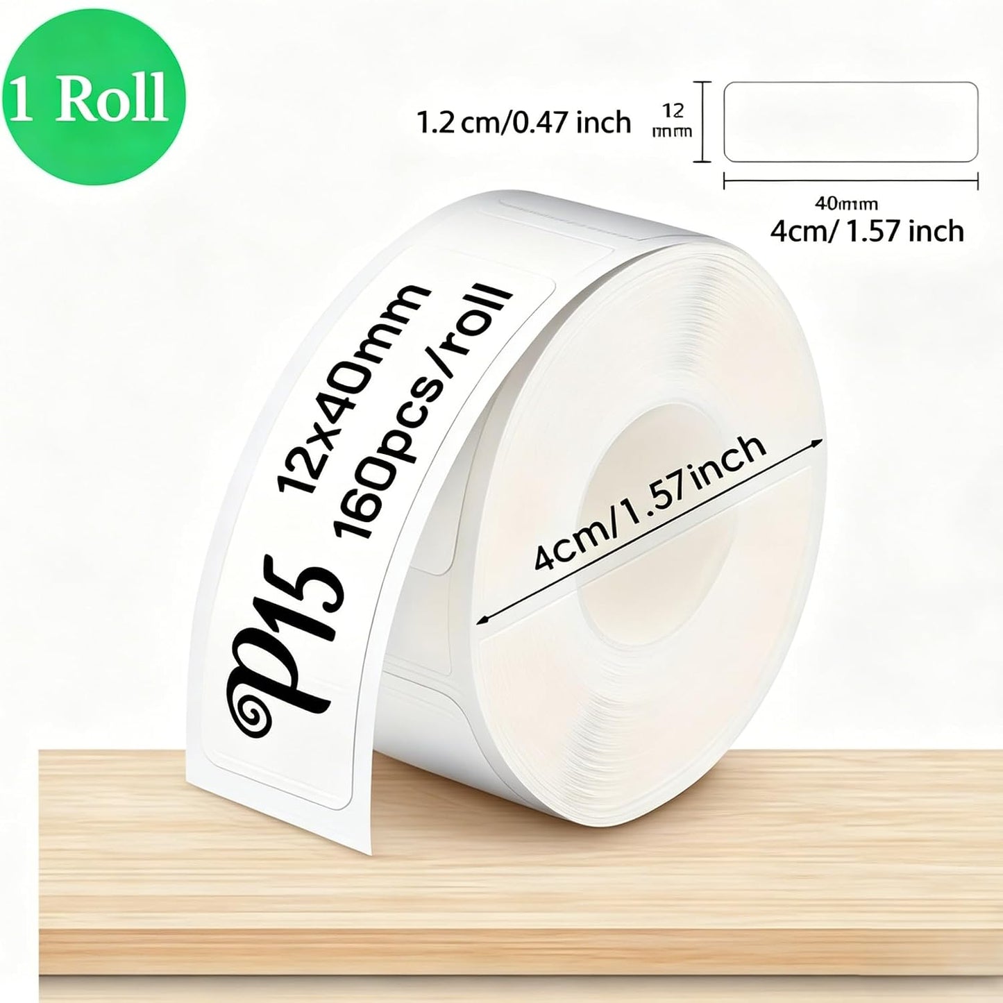 100-Pack Removable Freezer Labels, Waterproof Food Storage Stickers for Date & Contents Marking - Colors A