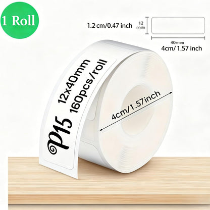 100-Pack Removable Freezer Labels, Waterproof Food Storage Stickers for Date & Contents Marking - Colors A