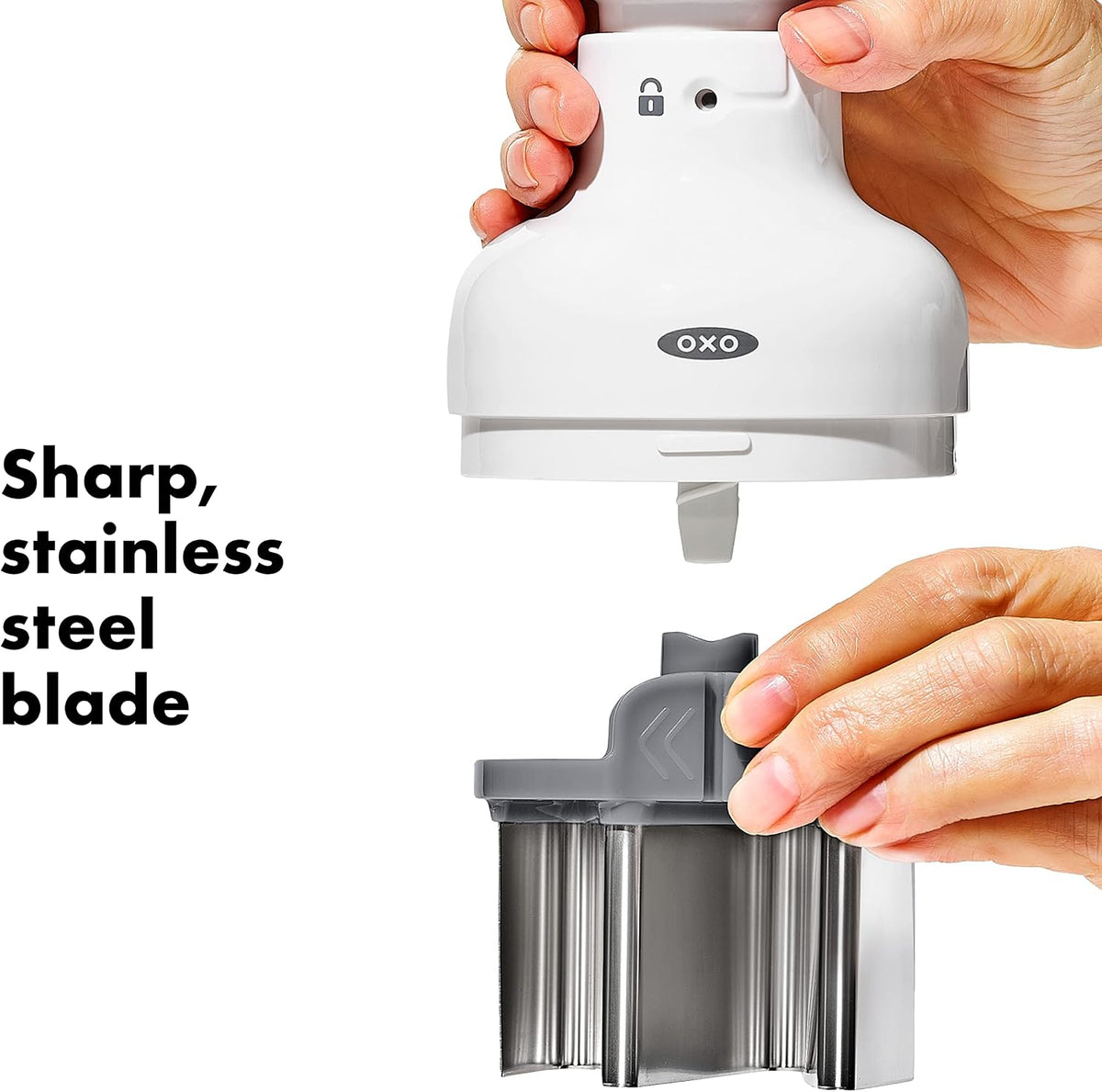 OXO Good Grips Vegetable Chopper with Easy-Grip Handle for Meal Prep