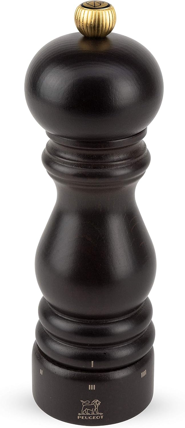 Peugeot Paris Pepper Mill, u'Select, 7 in, Chocolate, PEFC Beech Wood