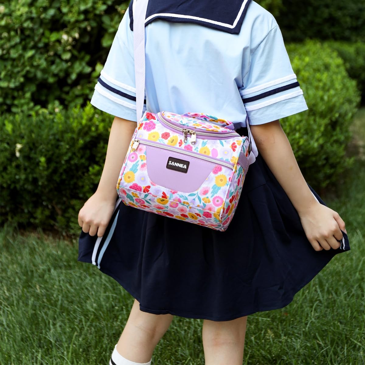 Lunch Bag for Kids Coole Lunch Box Tote for Women Girls Boys Children Student Insulated Bento Bag for School Work Picnic Outdoor Activities
