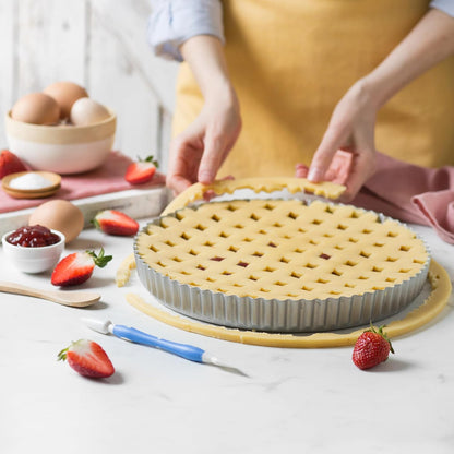 Decora Lattice Crust Cutter, White, 30 cm