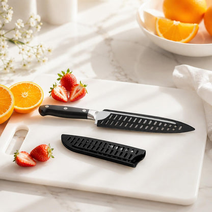 10 Pcs Black Knife Sheaths for Kitchen Universal Knife Guards Set