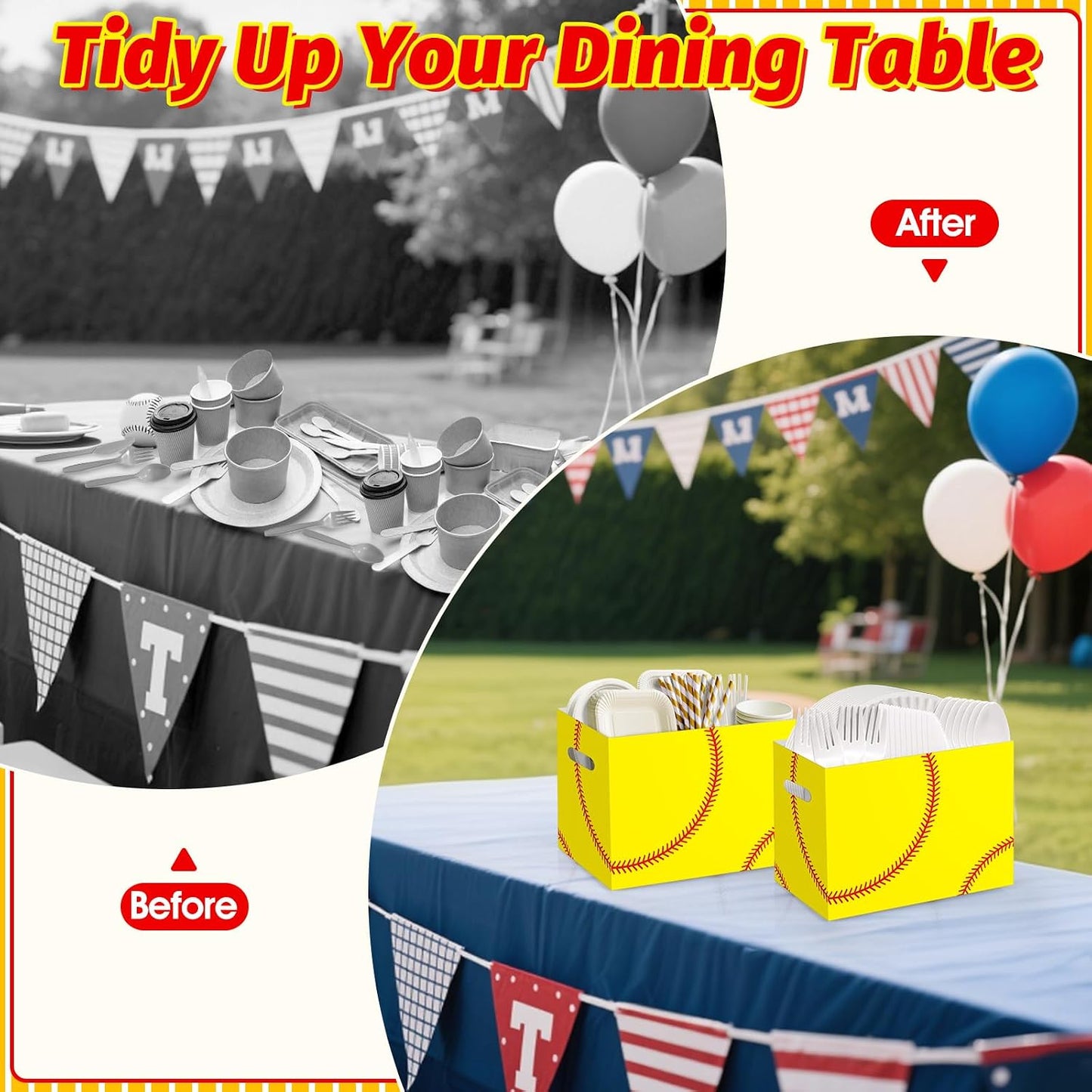 2PCS Red Gingham Utensil Holder Paper Utensil Caddy for Gingham Party Supplies Disposable Cutlery Holder with Handles Party Favors Cutlery Caddy for Red and White Checkered Birthday Decorations
