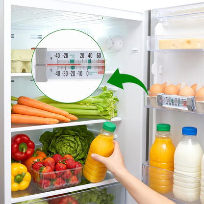 8Pack Refrigerator Freezer Thermometer, Waterproof Refrigerator Thermometer