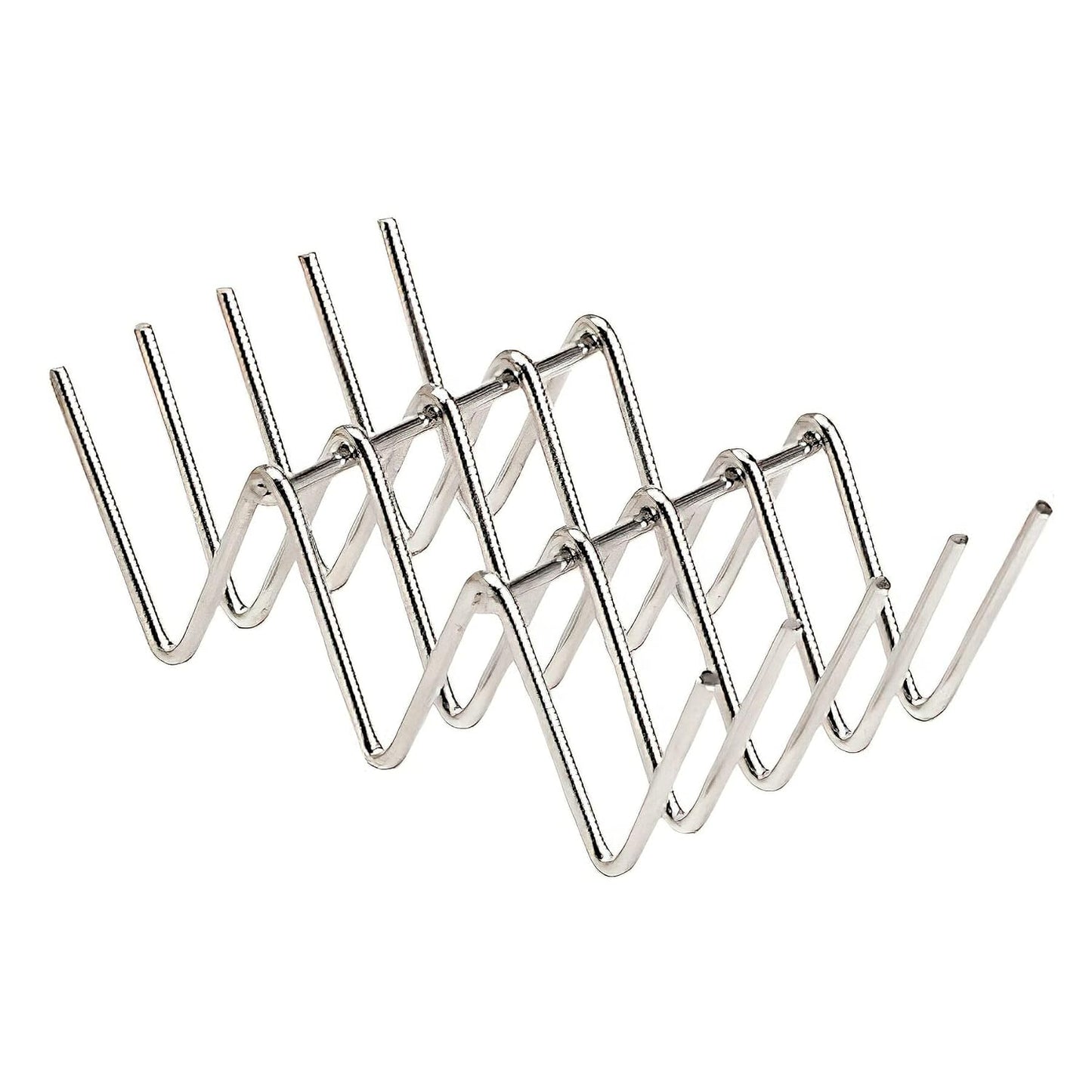 G.E.T. 4-81828 Stainless Steel Taco Holder / Stand, Holds 12 Tacos