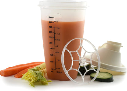 Norpro Measuring Shaker, 2-Cup, 8 Inch, Plastic