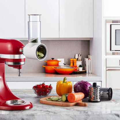 GVODE Slicer Shredder Attachment for KitchenAid Stand Mixers,Food Processor