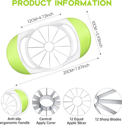 Supercenter Apple Cutter, Apple Corer and Slicer - 4.72 Inch Apple Slicer