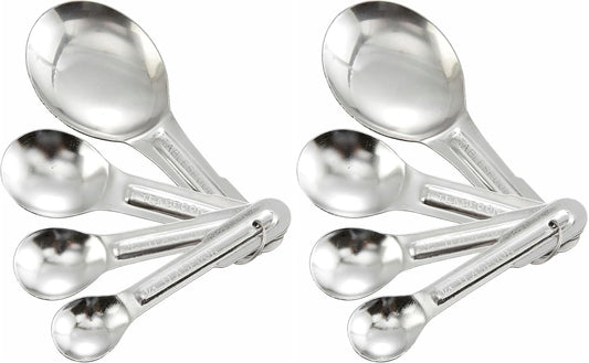 Winco 4-Piece Stainless Steel Measuring Spoon Set