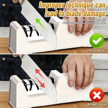 VIDOME Professional 3-Stage Electric Knife Sharpener