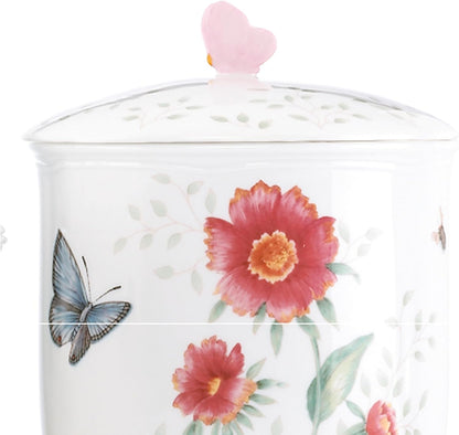 Lenox Butterfly Meadow Porcelain Trivet, 7 Inch