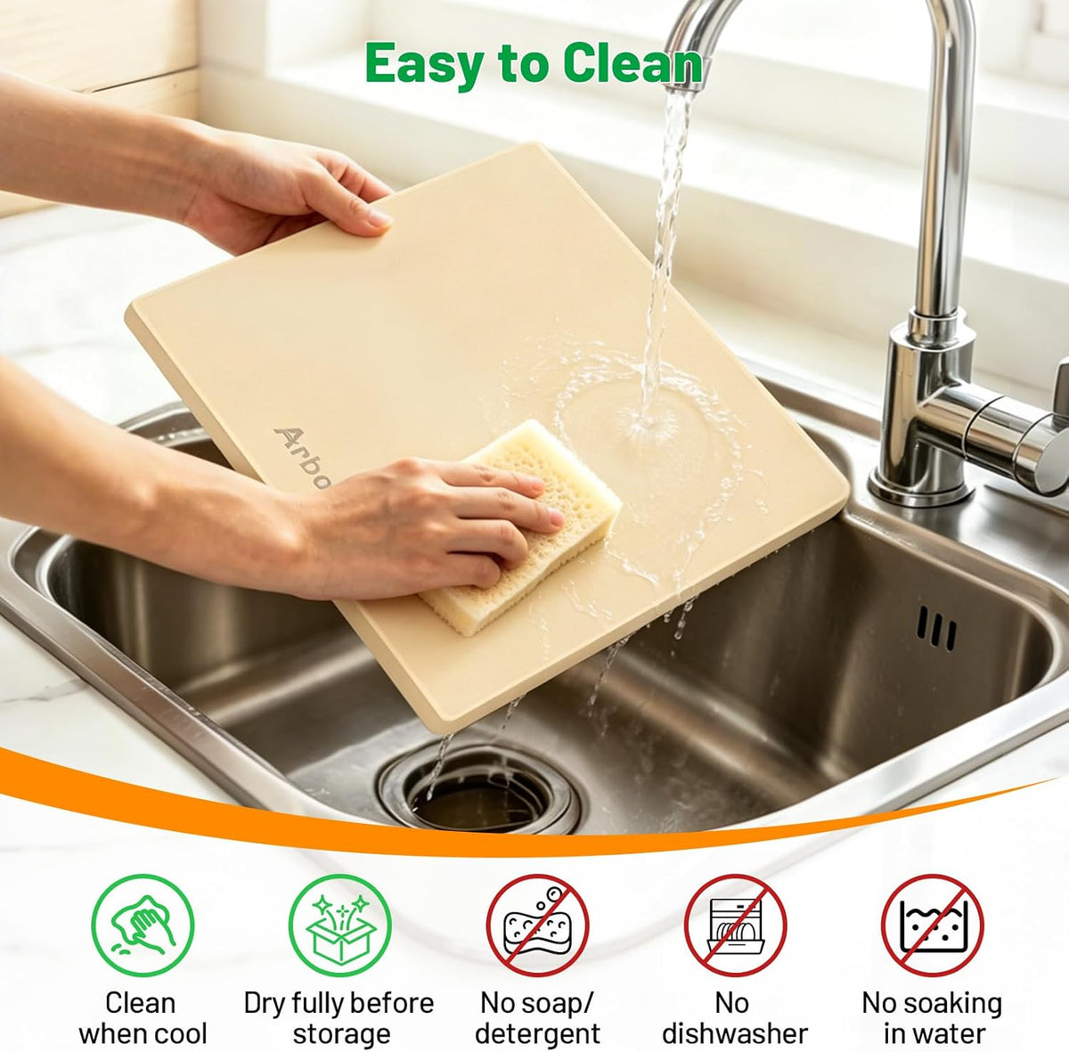 Cordierite Pizza Stone for Oven & Grill, 15 x 12 Inch Rectangular
