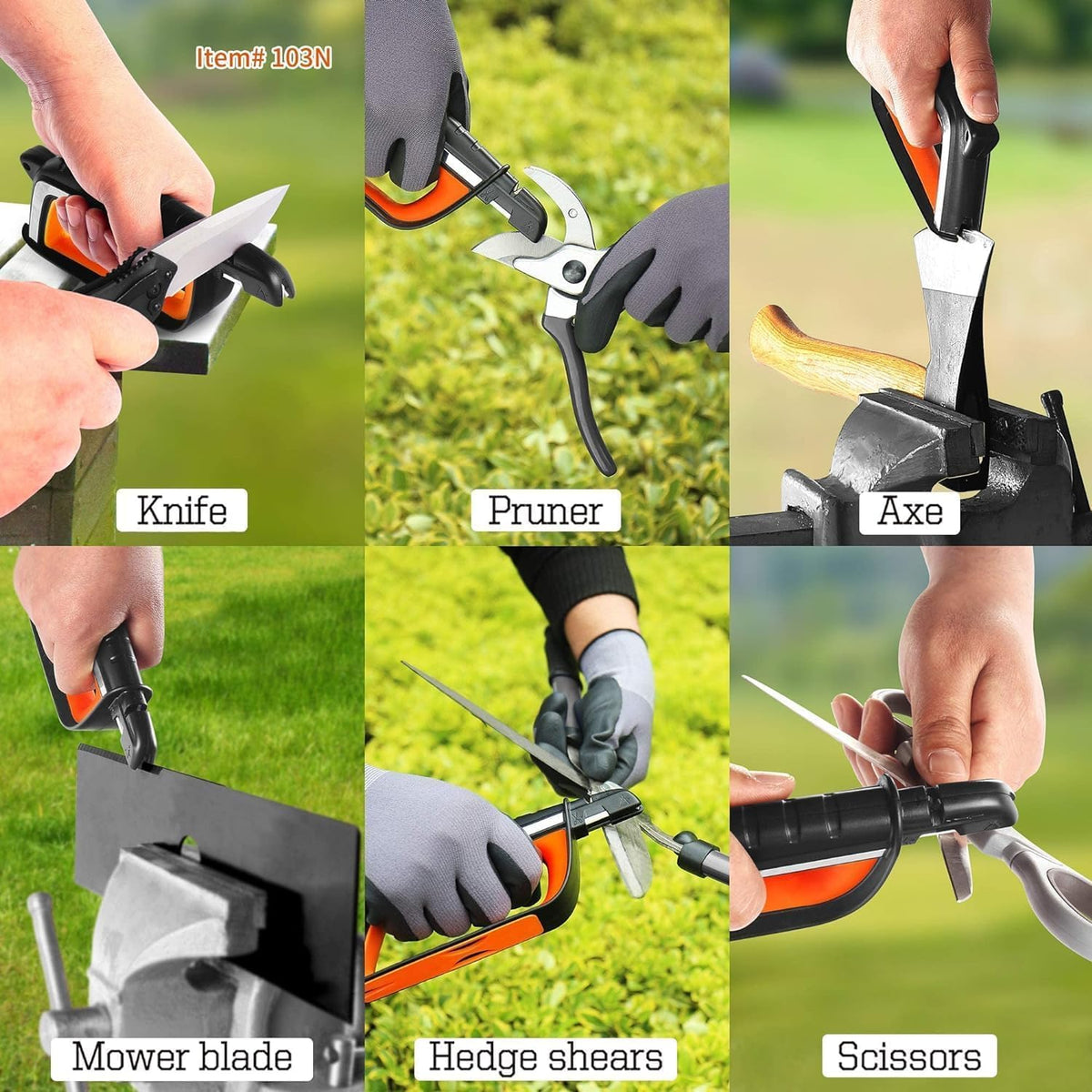 SHARPAL 101N 6-in-1 Pocket Knife Sharpener & Survival Tool