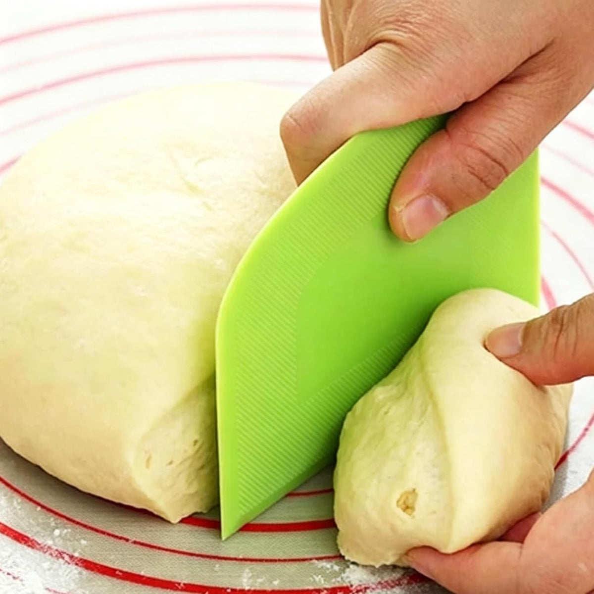 5 Pcs Flexible Bowl Spatula, White