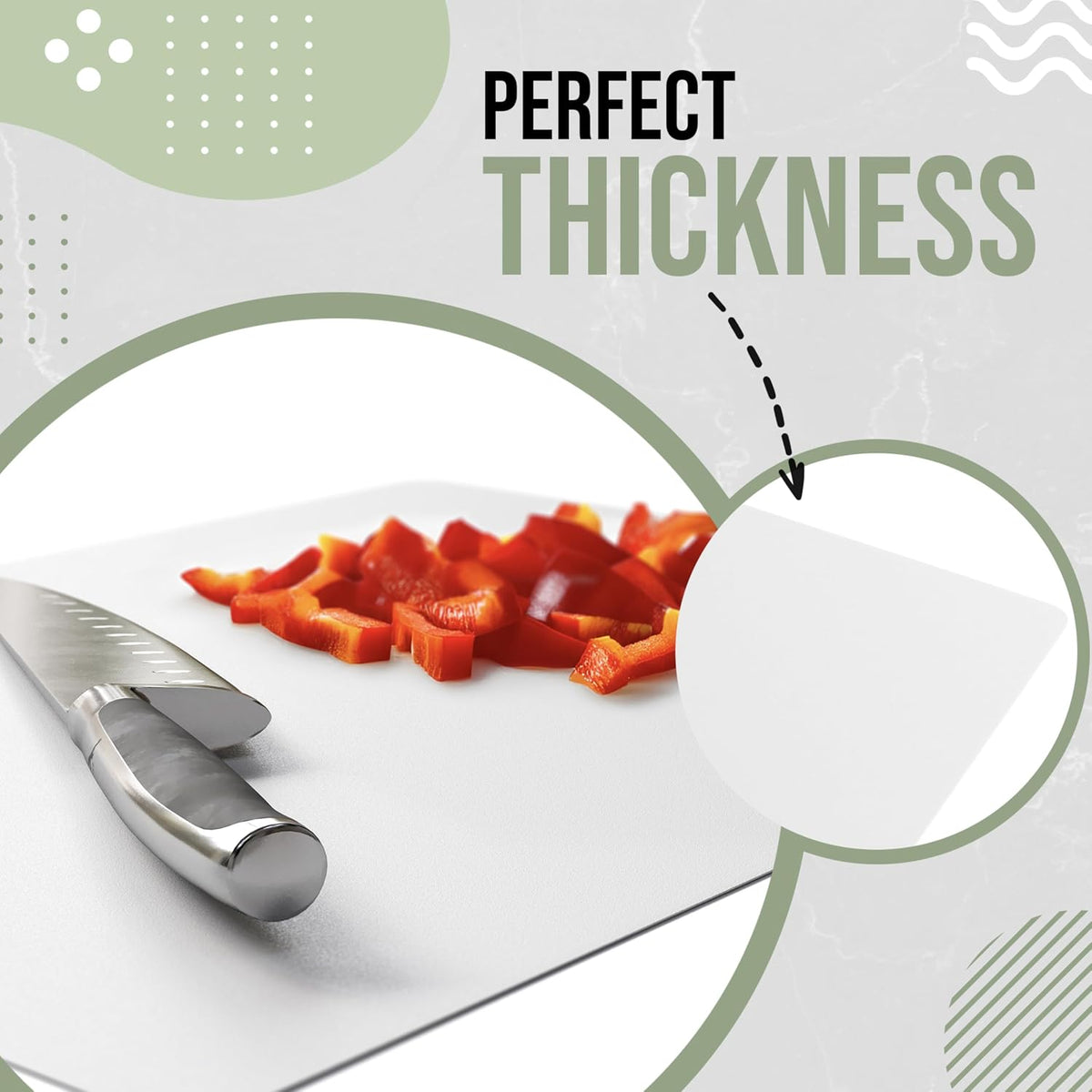 Crown Display Disposable Cutting Boards for Kitchen Black Cutting Board 10 Inch X 13.5 Inch Flexible Cutting Boards For Kitchen ~ Patent Pending ~ Recyclable Disposable Cutting Board Sheets
