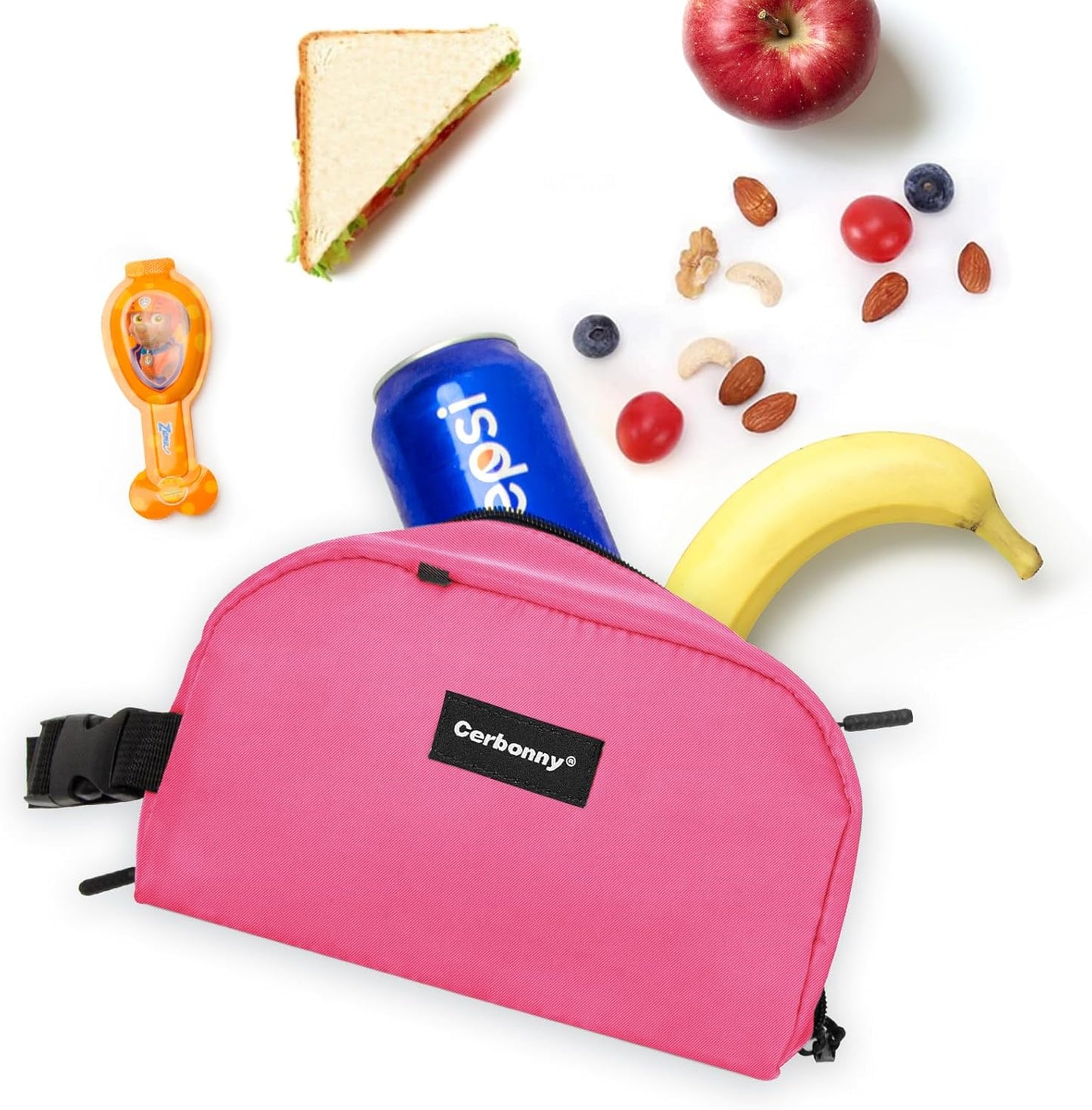 Cerbonny Freezable Cooler Bag for Work/School Travel - Mini Insulated Bag Fit For Yogurt