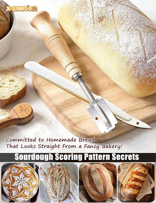 Bread Lame Dough Scoring Tool with Case