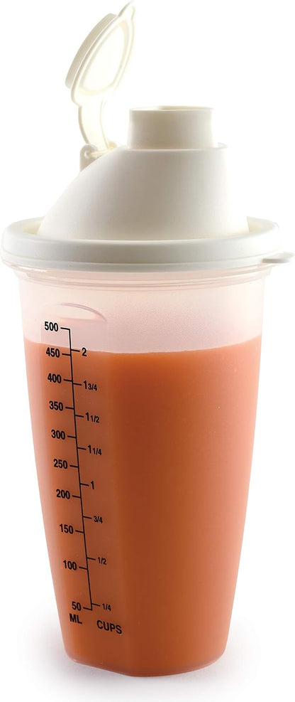 Norpro Measuring Shaker, 2-Cup, 8 Inch, Plastic