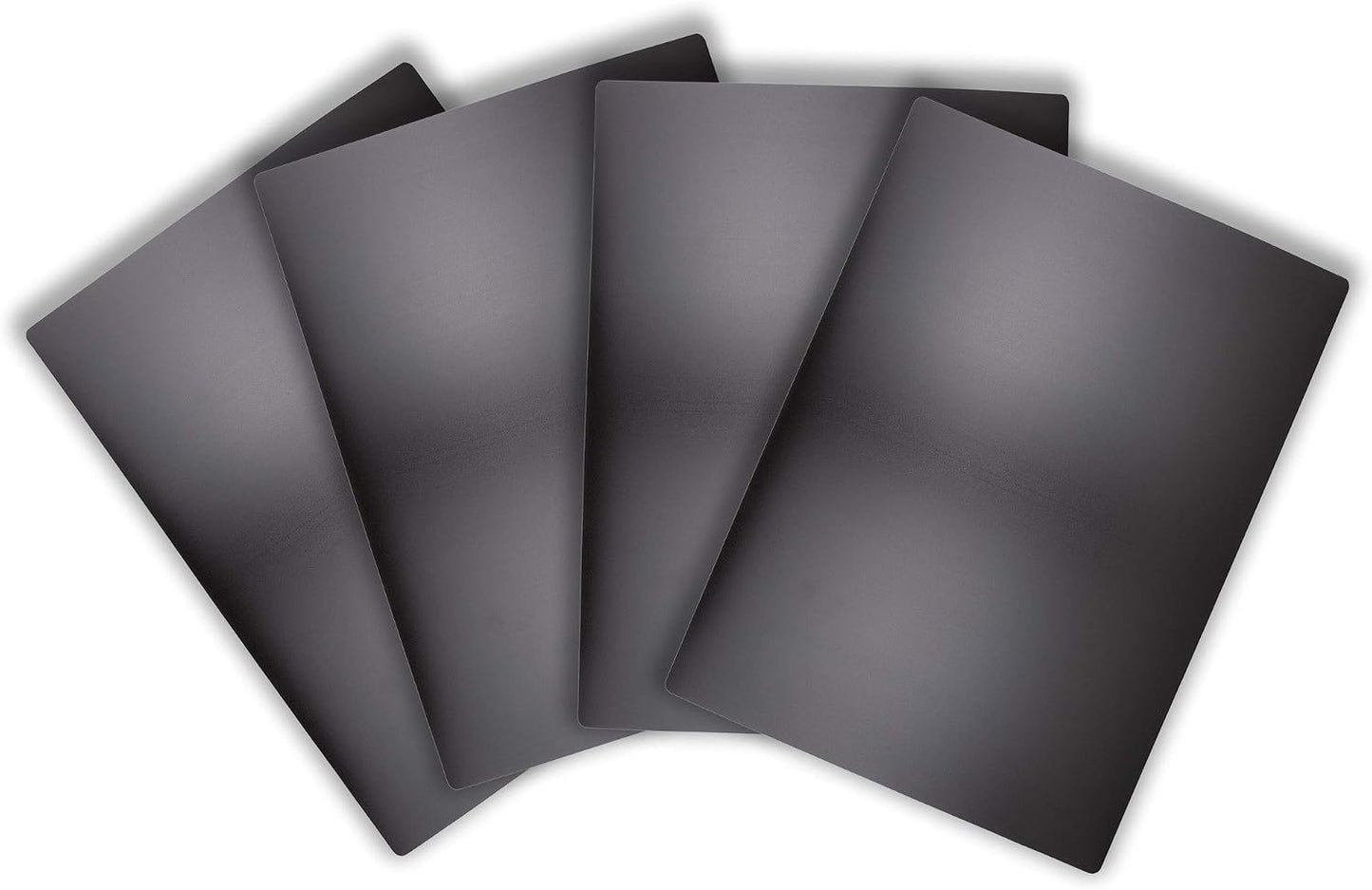 Extra Large Black Cutting Board Mats 4 Pack, NSF Certified HDPE for Restaurants, 24x18 Inch