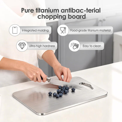 2mm Thicker Upgraded Anti-Slip 3pcs Cutting Boards,316 Food Grade Stainless Steel,Healthy Kitchen Cutting Board, Perfect for Chefs,Campers,And Gifts,17.7x11.8in,14.2x9.8in,11.8x9.1in