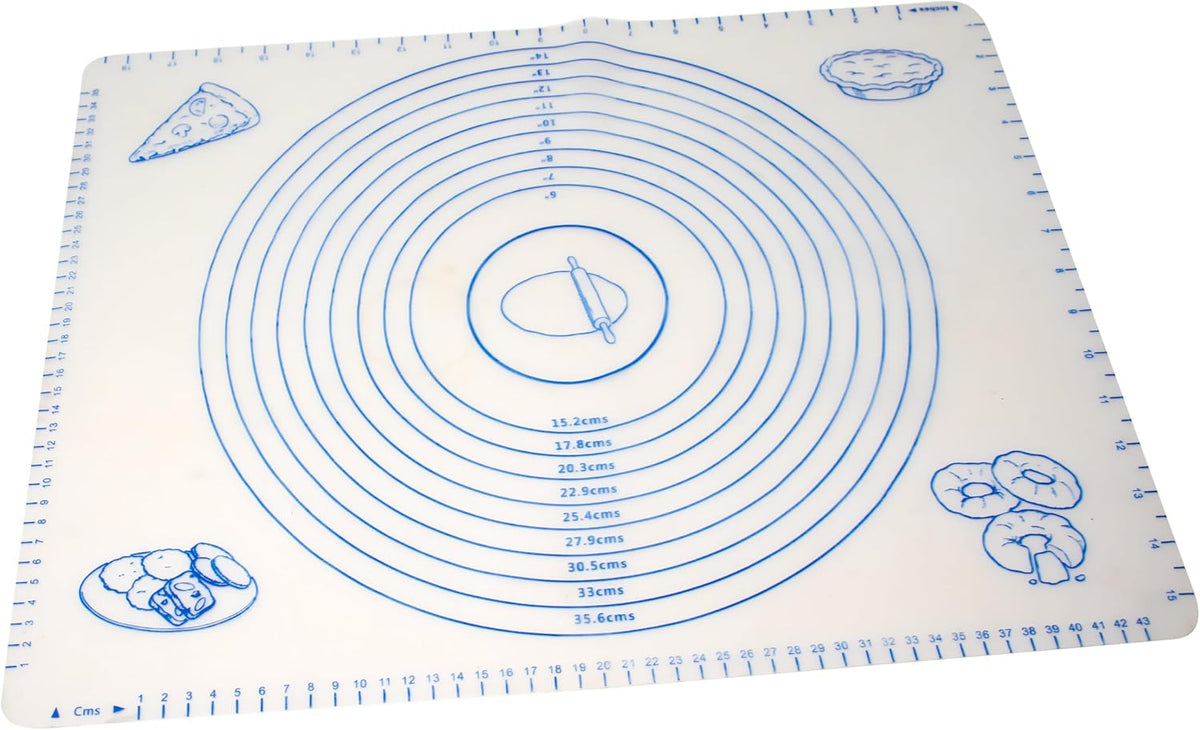 Norpro Silicone Pastry Mat with Measures, One Size
