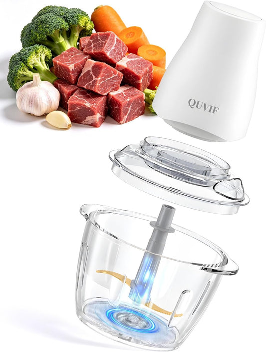 Food Processor Meat Grinder Electric Food Chopper, 5-Cup, Easy-Clean