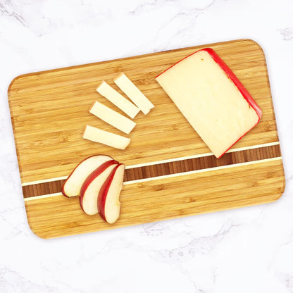 Totally Bamboo Barbados Small Bamboo Cutting Board, 9 x 6.5 Inches