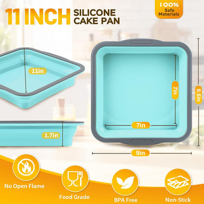 Silicone Muffin Pan, 12 Cups Non-Stick Cupcake Pan, Food-Grade BPA-Free Muffin Tin, Oven-Safe 450 °F, Reinforced Steel Frame, Easy-Grab Handles, Quick-Release 2.3" Baking Molds for Mini Treats