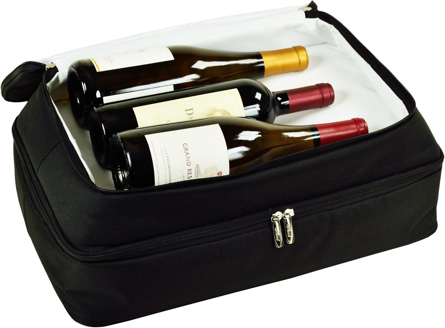 Picnic at Ascot Original Insulated Double Layer Thermal Food and Casserole Carrier- keeps Food Hot or Cold- Designed & Quality Approved in the USA