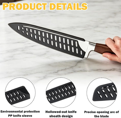 8-Piece Set Kitchen Knife Sheath,Knife Covers Or Sleeves,Knife Sheaths,Suitable For Peeling,Knife Guards,Knife Guards For Kitchen Knives,Universal Knife Sheath,Knife Sheaths For Kitchen Knives
