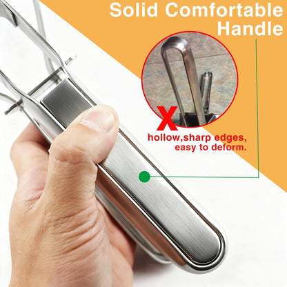 Potato Ricer, AIDOIT Large 22oz Potato Ricer Stainless Steel Potato Masher Heavy Duty for Perfect Fluffy Mashed Potatoes