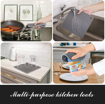 Joyhalo 4 Pack Trivets for Hot Dishes
