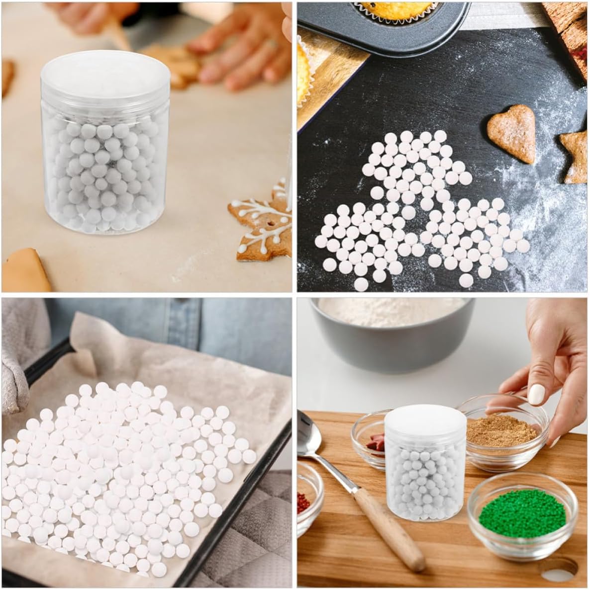Reusable Ceramic Pie Weights for Blind Baking Tarts, 800 G