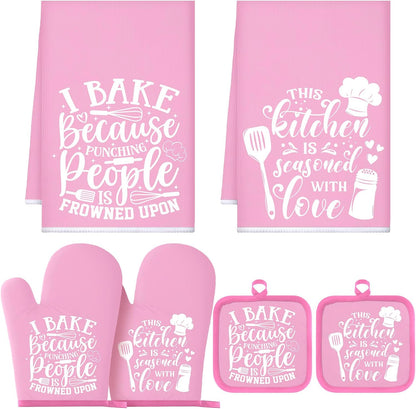Sratte 6 Pcs Farmhouse Kitchen Decor Accessories Set