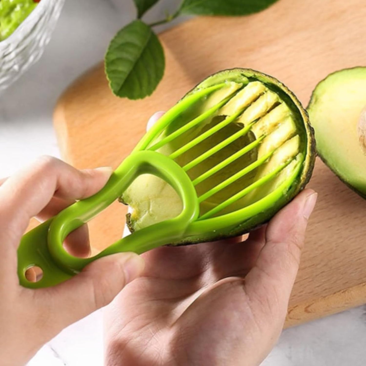 Avocado Slicer Tool, Green, 2 Pcs