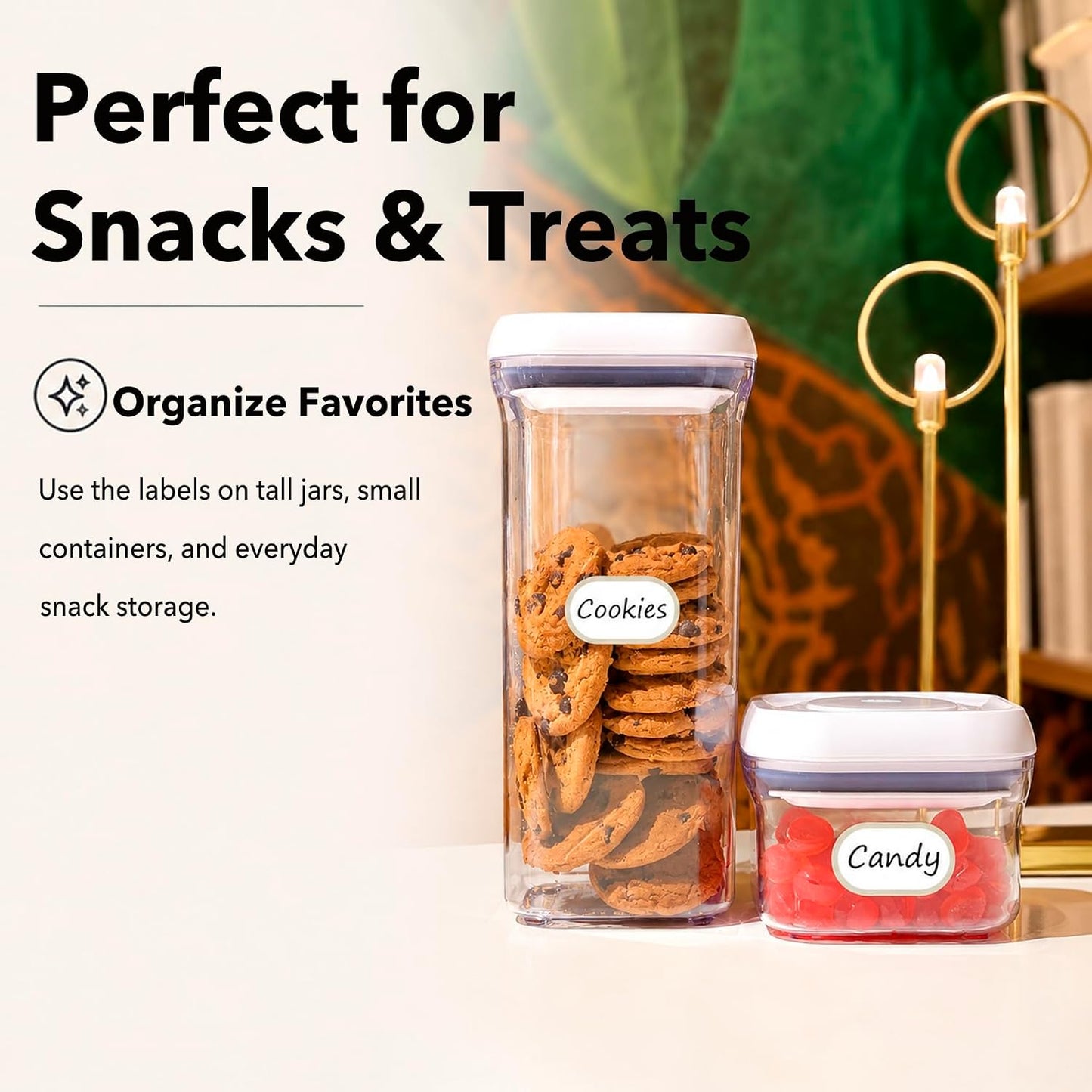 Removable Expiration Date Labels for Food Containers, Waterproof Food Storage Labels for Deli Containers, Best By Pantry Label, Freezer Refrigerator Label, Write On Kitchen Organization Label