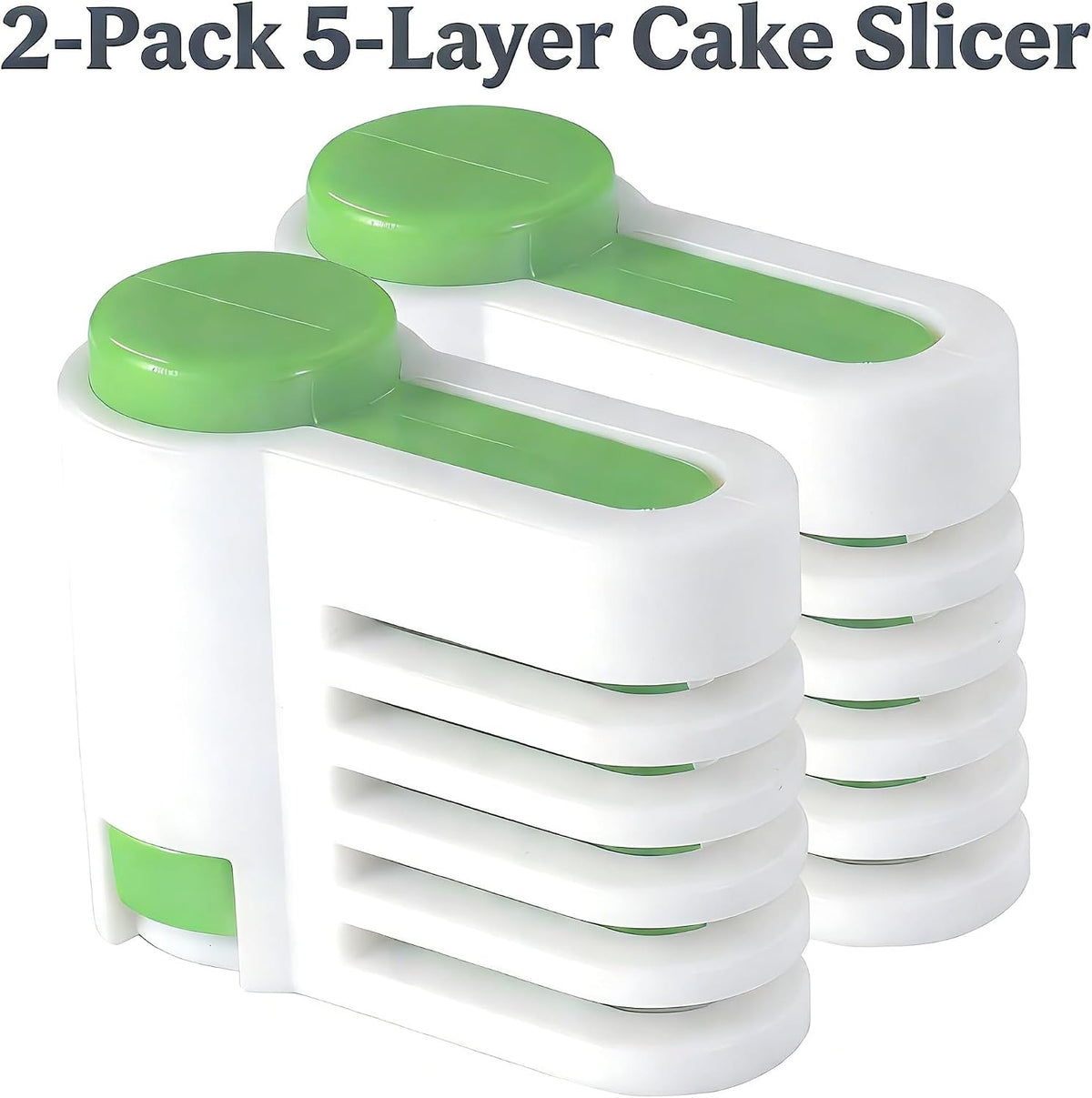 Cake Leveler, 2-Pack for up to 10-Inch Cakes
