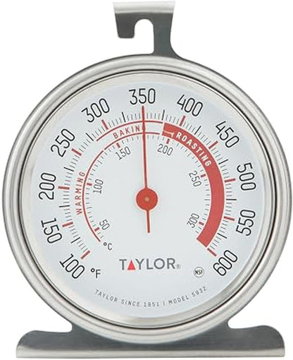 Taylor Analog Oven Thermometer - 3 Inch